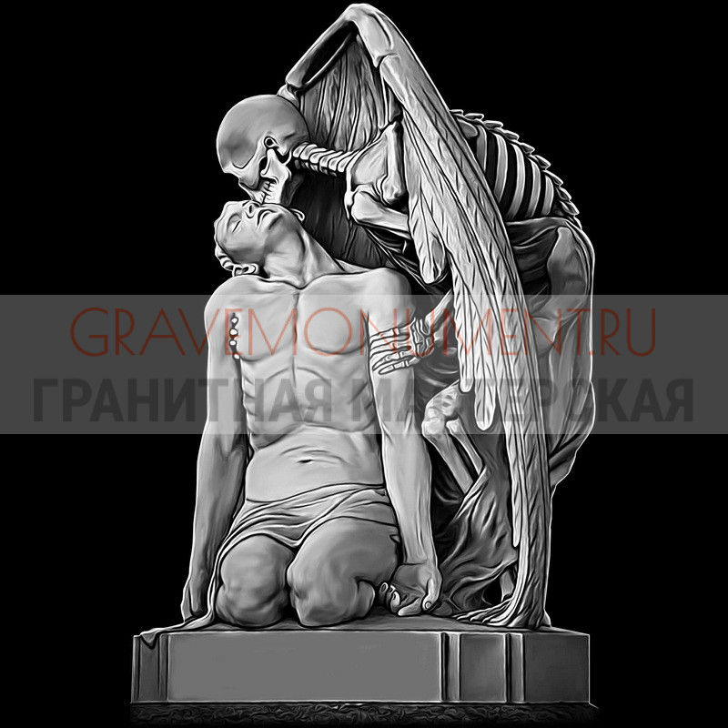 gravemonument.ru Гравировка ангелы ГА 0006