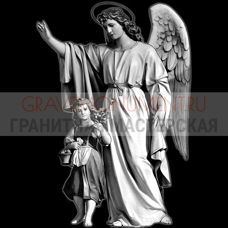 gravemonument.ru Гравировка ангелы ГА 0019