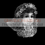 Гравировка ангелы ГА 0028