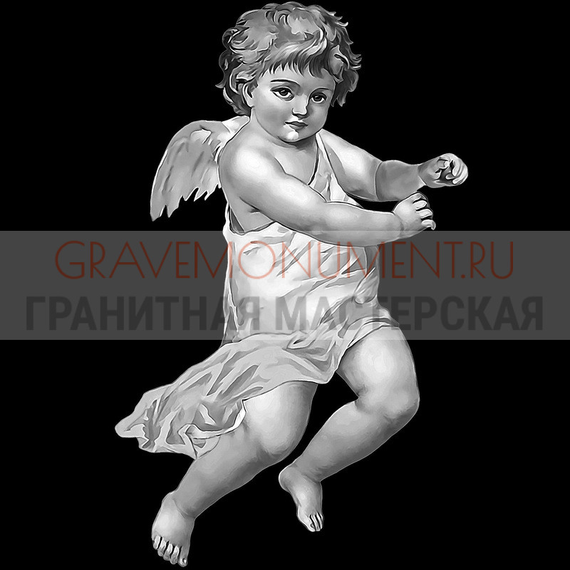 gravemonument.ru Гравировка ангелы ГА 0035