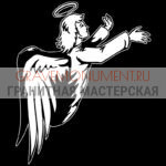 Гравировка ангелы ГА 0037