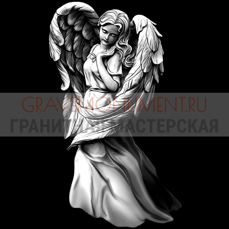 gravemonument.ru Гравировка ангелы ГА 0039