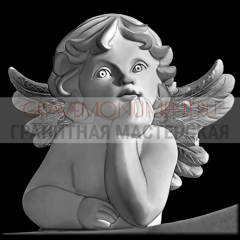 gravemonument.ru Гравировка ангелы ГА 0041