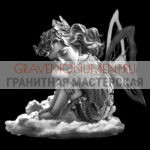 Гравировка ангелы ГА 0042
