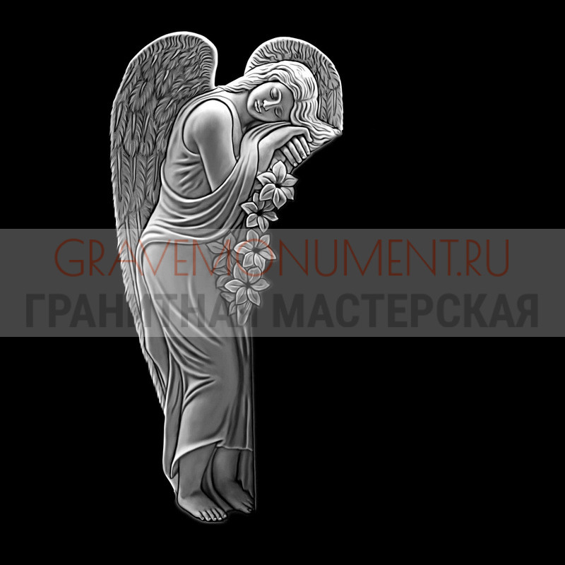 gravemonument.ru Гравировка ангелы ГА 0043