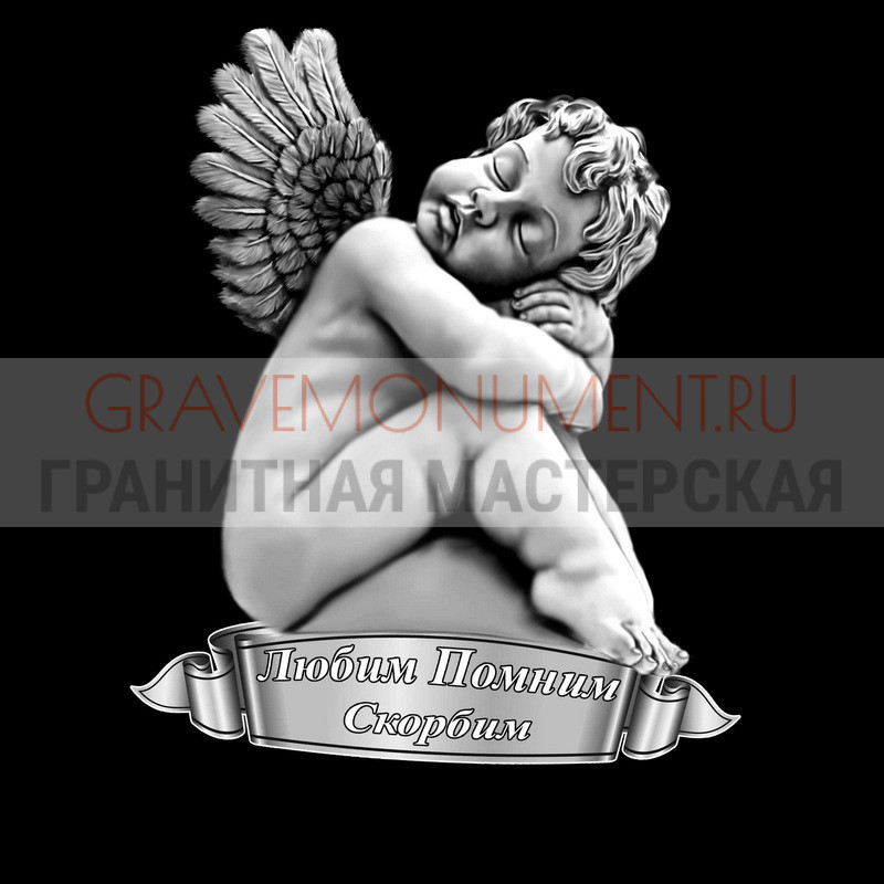 gravemonument.ru Гравировка ангелы ГА 0047
