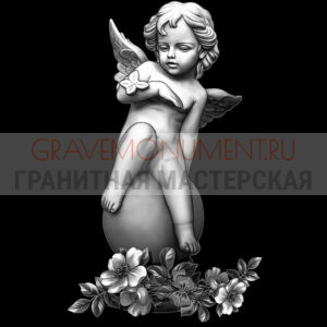 Гравировка ангелы ГА 0055