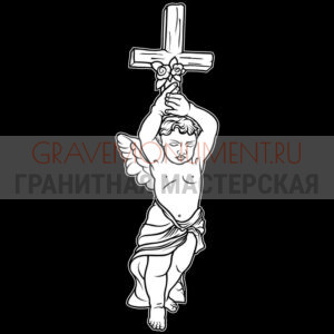 Гравировка ангелы ГА 0066