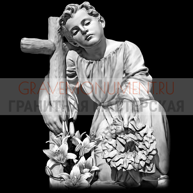 gravemonument.ru Гравировка ангелы ГА 0072
