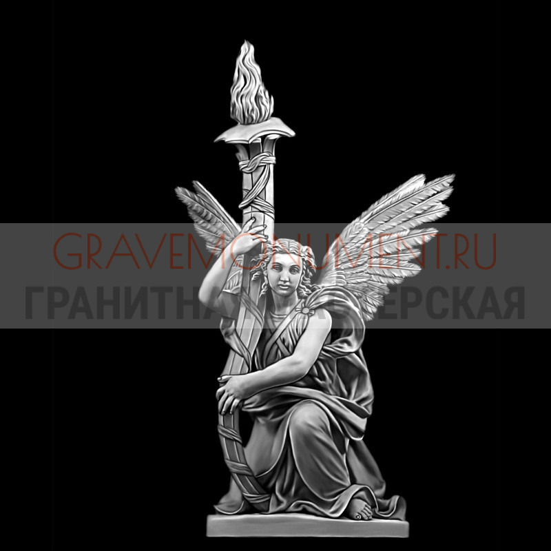 gravemonument.ru Гравировка ангелы ГА 0076