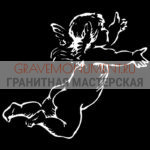 Гравировка ангелы ГА 0082