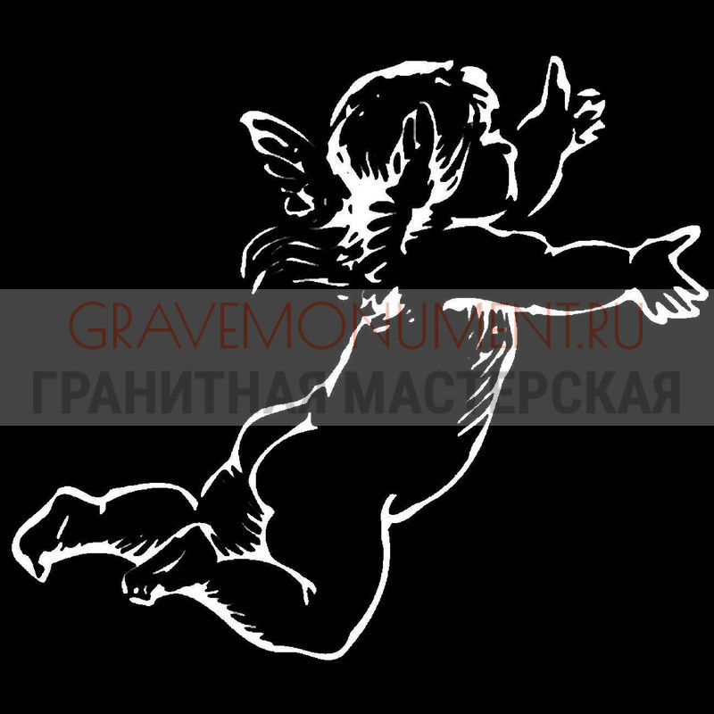 gravemonument.ru Гравировка ангелы ГА 0082