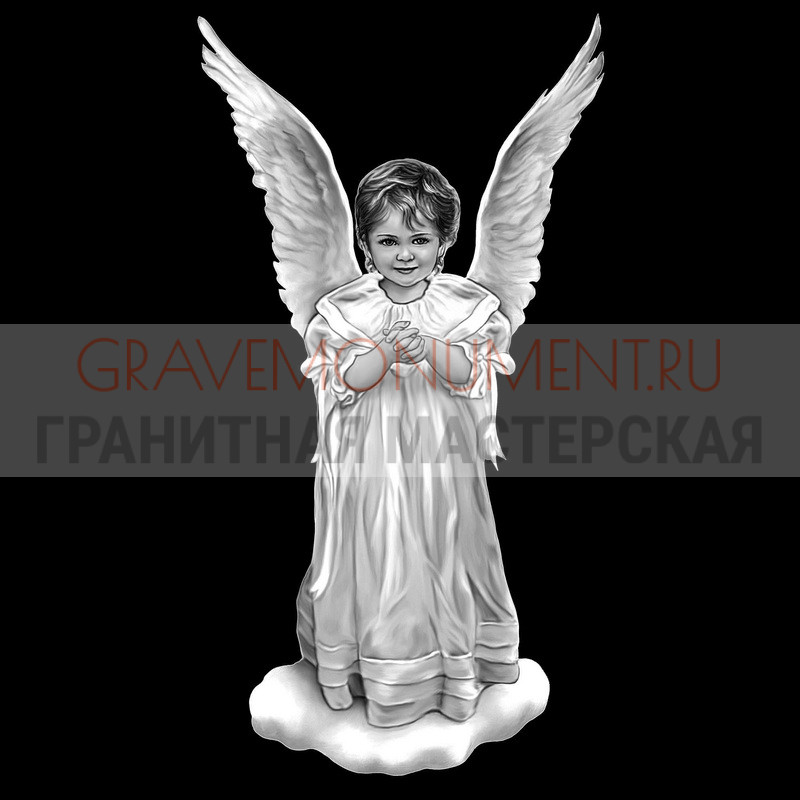 gravemonument.ru Гравировка ангелы ГА 0092