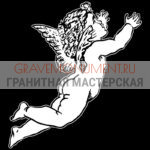 Гравировка ангелы ГА 0096