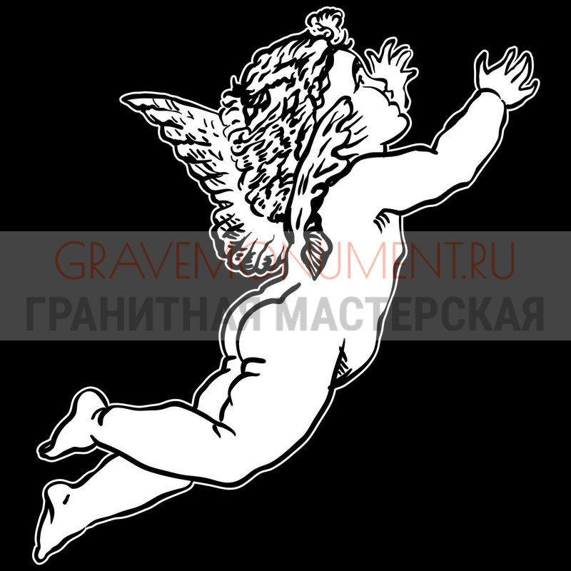 gravemonument.ru Гравировка ангелы ГА 0096
