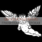 Гравировка ангелы ГА 0098