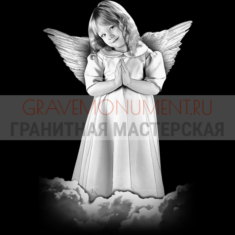 gravemonument.ru Гравировка ангелы ГА 0130