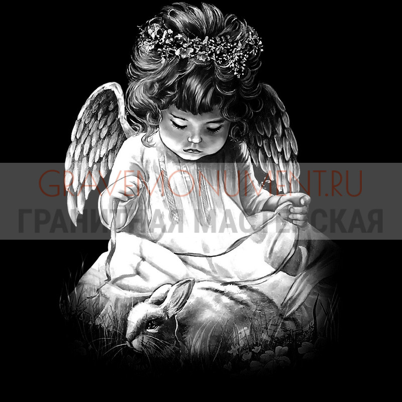 gravemonument.ru Гравировка ангелы ГА 0149