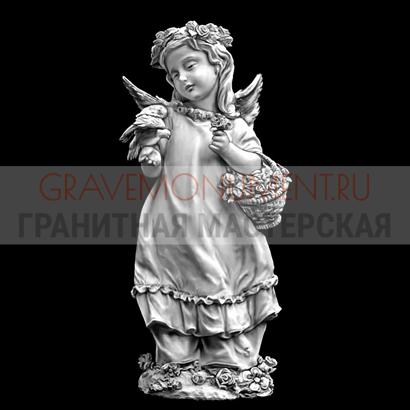 gravemonument.ru Гравировка ангелы ГА 0153