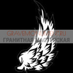 Гравировка ангелы ГА 0179