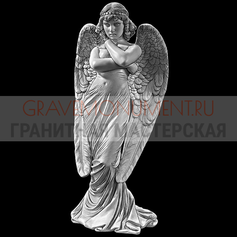 gravemonument.ru Гравировка ангелы ГА 0186
