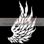 Гравировка ангелы ГА 0188
