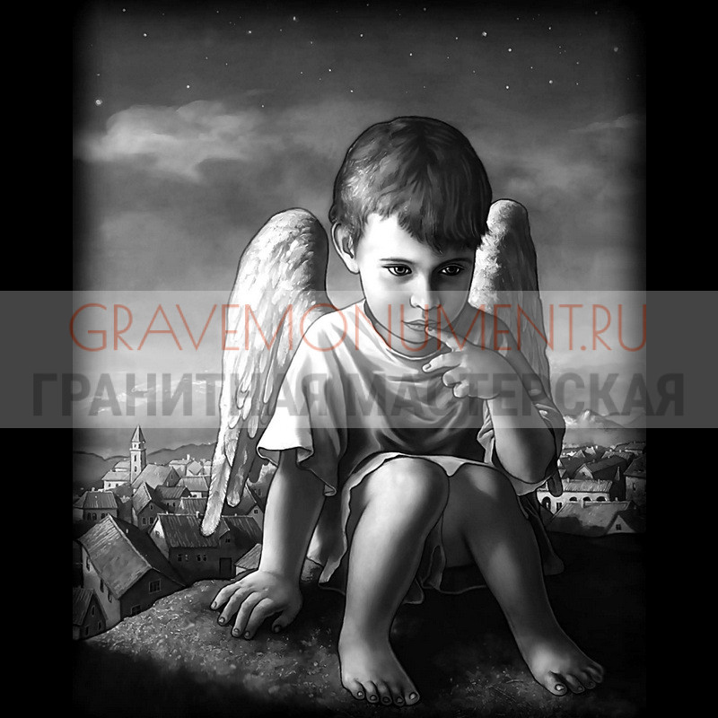 gravemonument.ru Гравировка ангелы ГА 0193