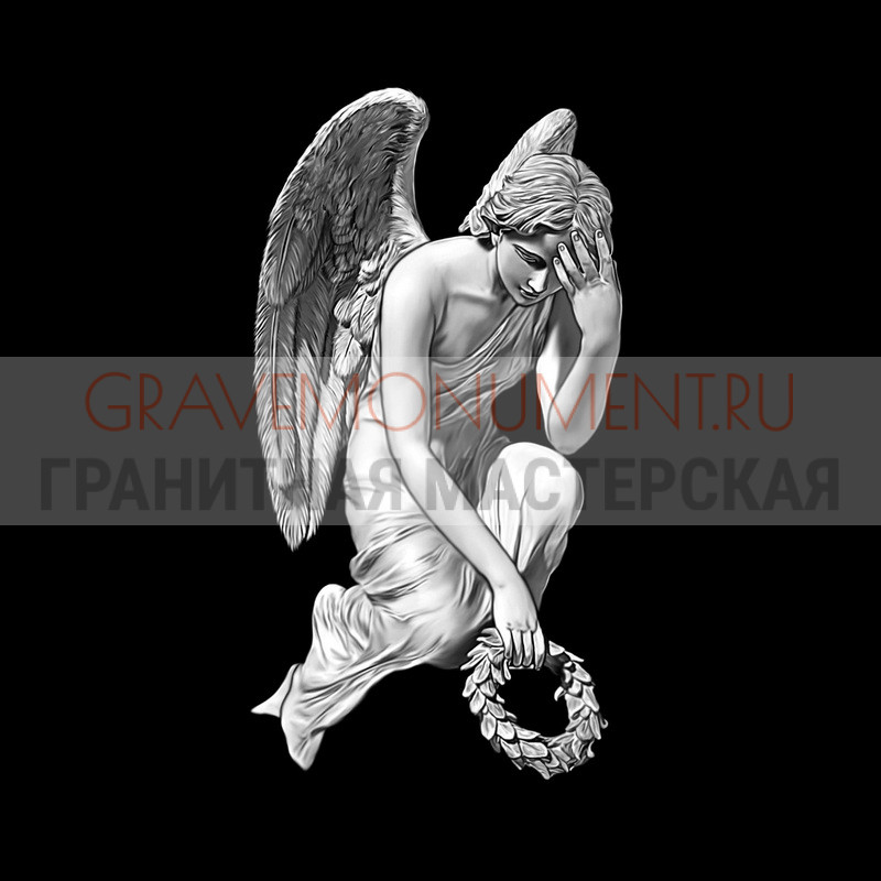 gravemonument.ru Гравировка ангелы ГА 0242