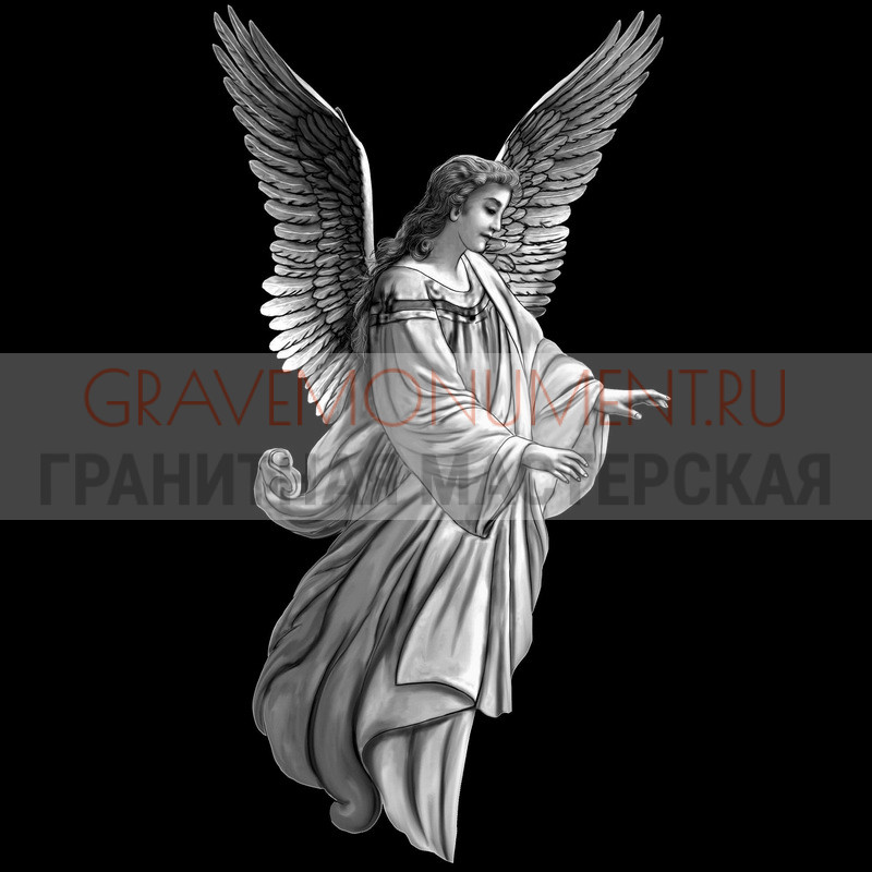 gravemonument.ru Гравировка ангелы ГА 0245