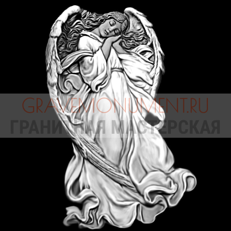 gravemonument.ru Гравировка ангелы ГА 0247