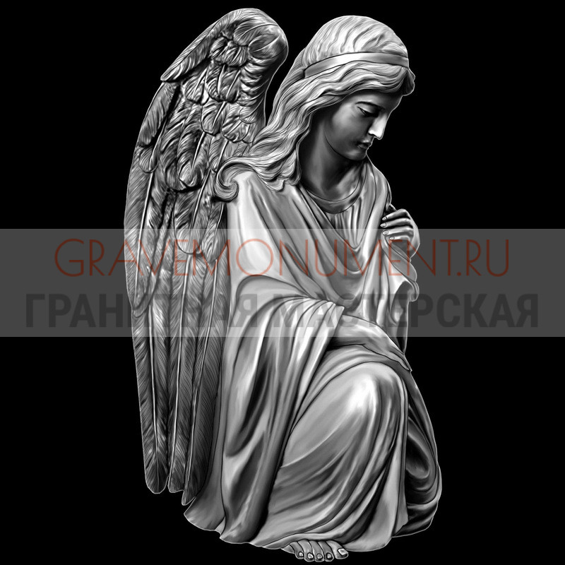 gravemonument.ru Гравировка ангелы ГА 0255