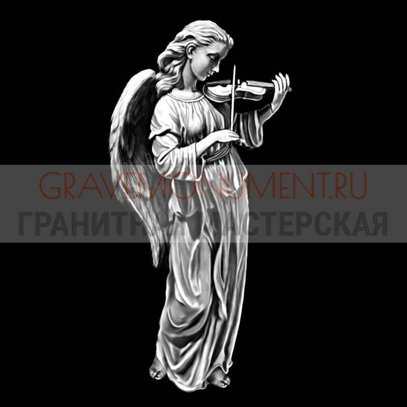 gravemonument.ru Гравировка ангелы ГА 0256
