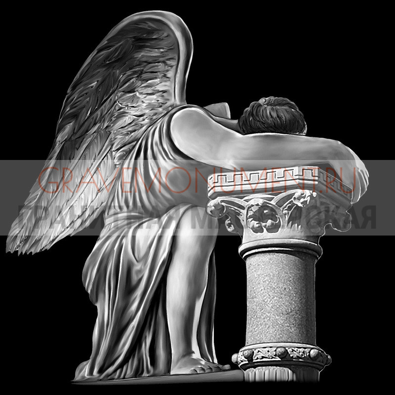 gravemonument.ru Гравировка ангелы ГА 0270