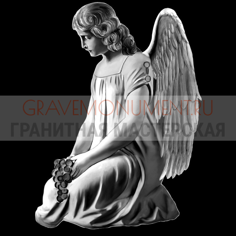gravemonument.ru Гравировка ангелы ГА 0271