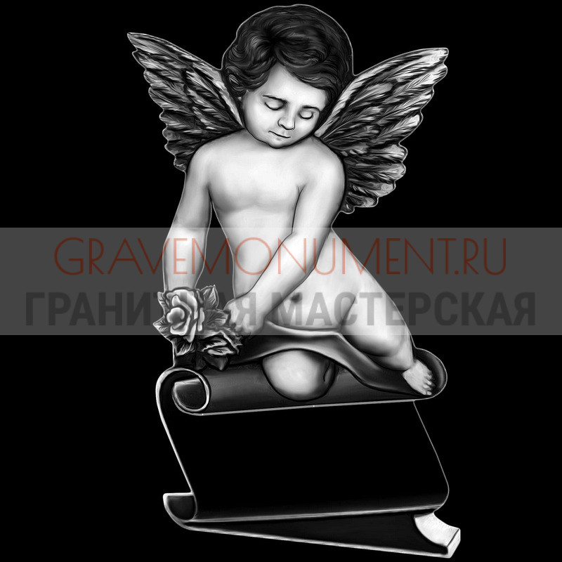 gravemonument.ru Гравировка ангелы ГА 0278