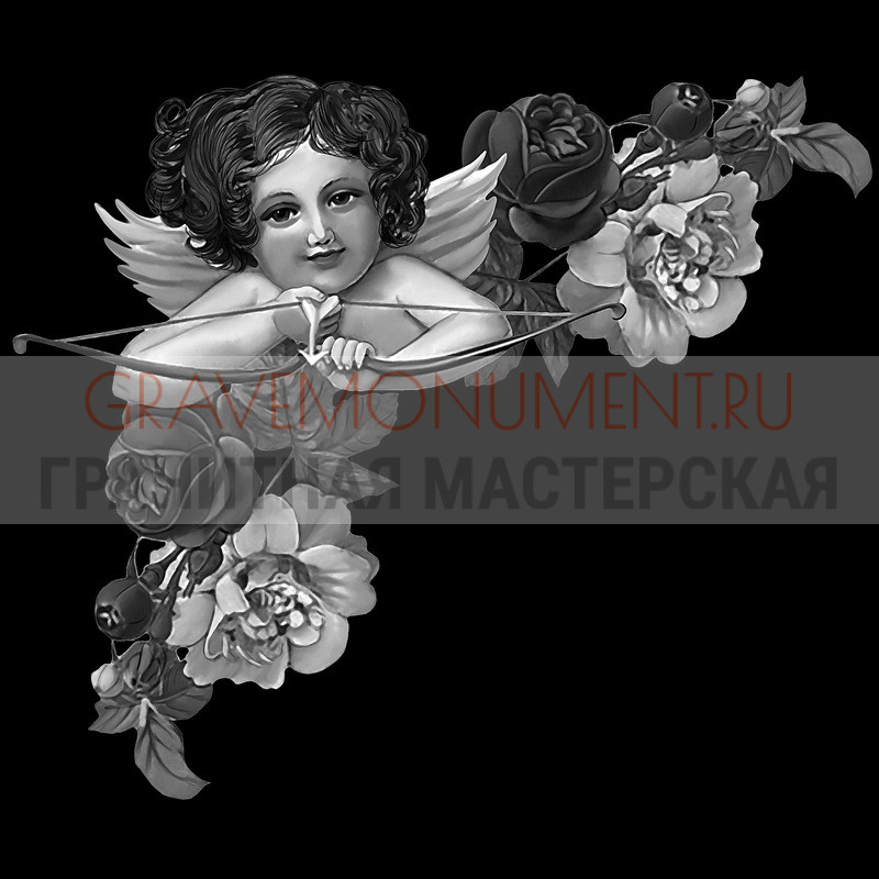 gravemonument.ru Гравировка ангелы ГА 0286