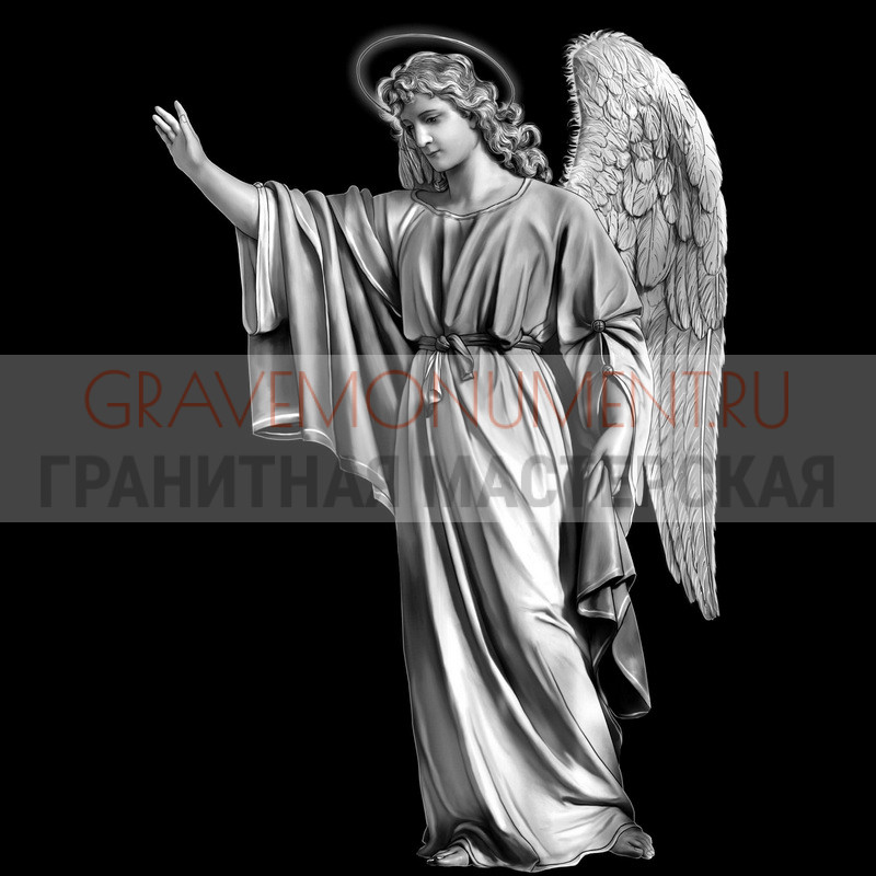 gravemonument.ru Гравировка ангелы ГА 0294