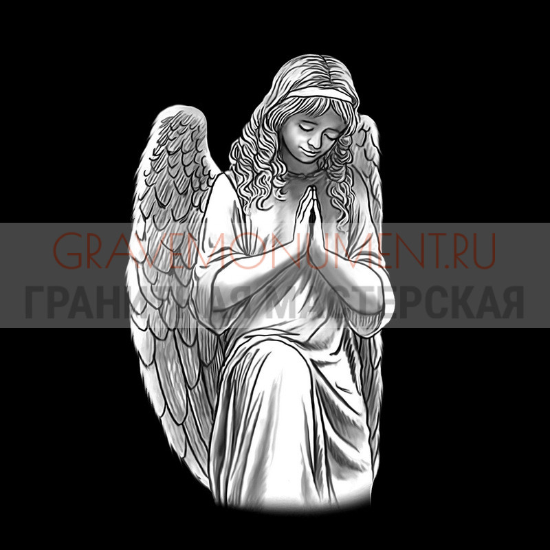 gravemonument.ru Гравировка ангелы ГА 0314