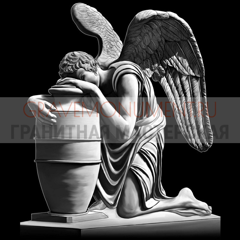 gravemonument.ru Гравировка ангелы ГА 0328