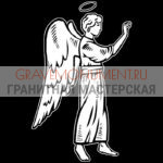 Гравировка ангелы ГА 0330