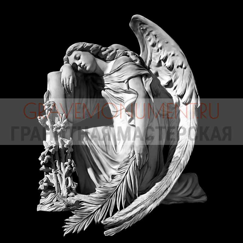 gravemonument.ru Гравировка ангелы ГА 0361
