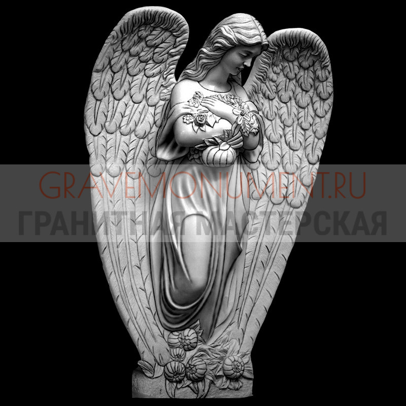 gravemonument.ru Гравировка ангелы ГА 0368