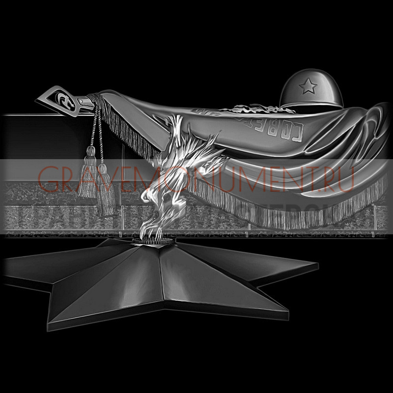 gravemonument.ru Гравировка военным ГВ 0123
