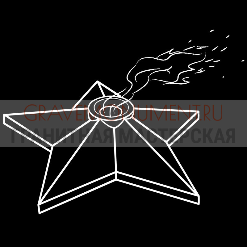 gravemonument.ru Гравировка военным ГВ 0125
