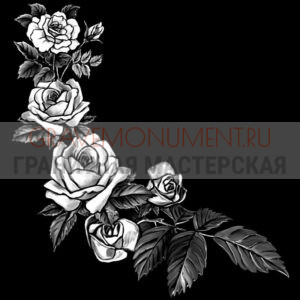 Гравировка виньетки ГВ 0025