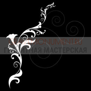 Гравировка виньетки ГВ 0051