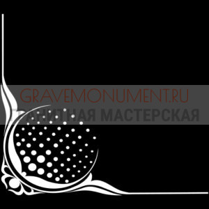 Гравировка виньетки ГВ 0057