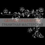 Гравировка виньетки ГВ 0195