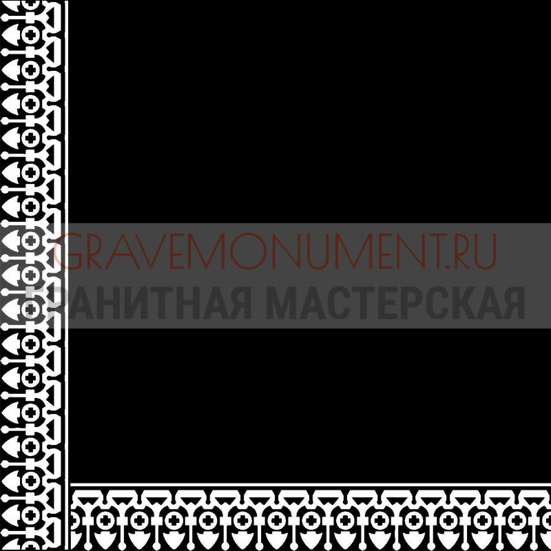 Гравировка виньеток на памятнике Гравировка виньетки ГВ 0306