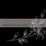 Гравировка виньетки ГВ 0343